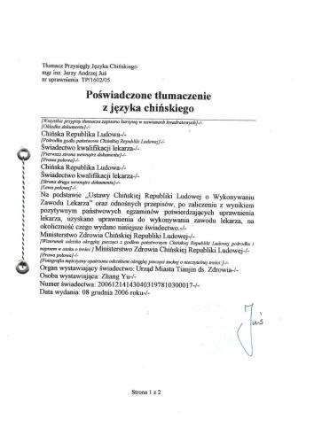 tradycyjna medycyna chińska kraków